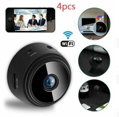 Mini Wireless Magnetic Security Camera 1080P HD with Night Vision, Motion Detection & WiFi App