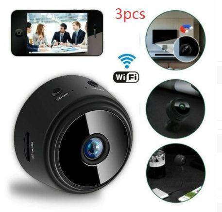 Mini Wireless Magnetic Security Camera 1080P HD with Night Vision, Motion Detection & WiFi App