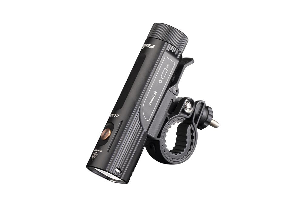 Fenix BC26R LED Bike Light 1600 Lumens USB-C Rechargeable IP68 Waterproof with 65-Hour Runtime