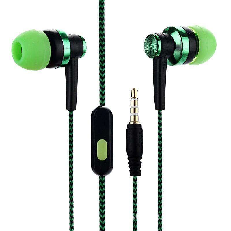 STEVVEX Wired Earphones with Mic & Braided Cable