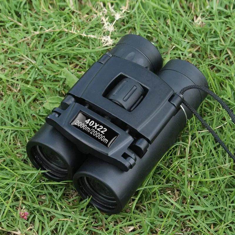 Compact High-Magnification Binoculars up to 40x with HD Multicoated Lenses & Dual Focus