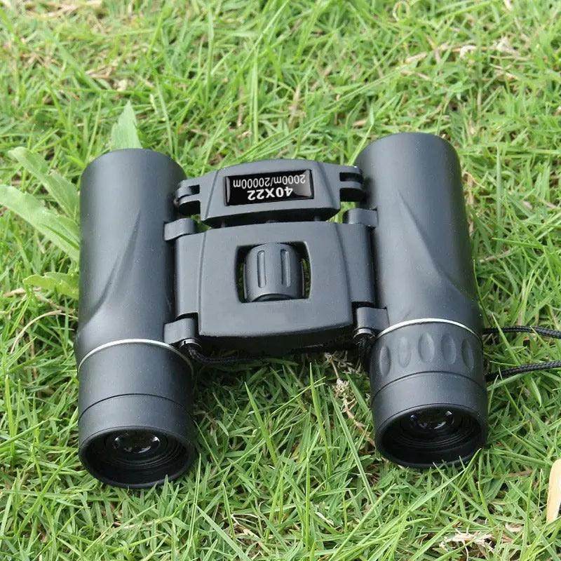 Compact High-Magnification Binoculars up to 40x with HD Multicoated Lenses & Dual Focus