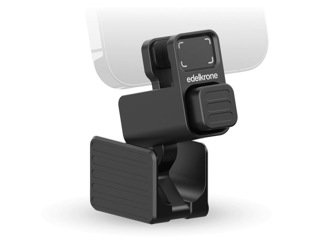 PhoneCLIP Universal Smartphone Tripod Mount Adapter – 1/4" Screw, Horizontal & Vertical