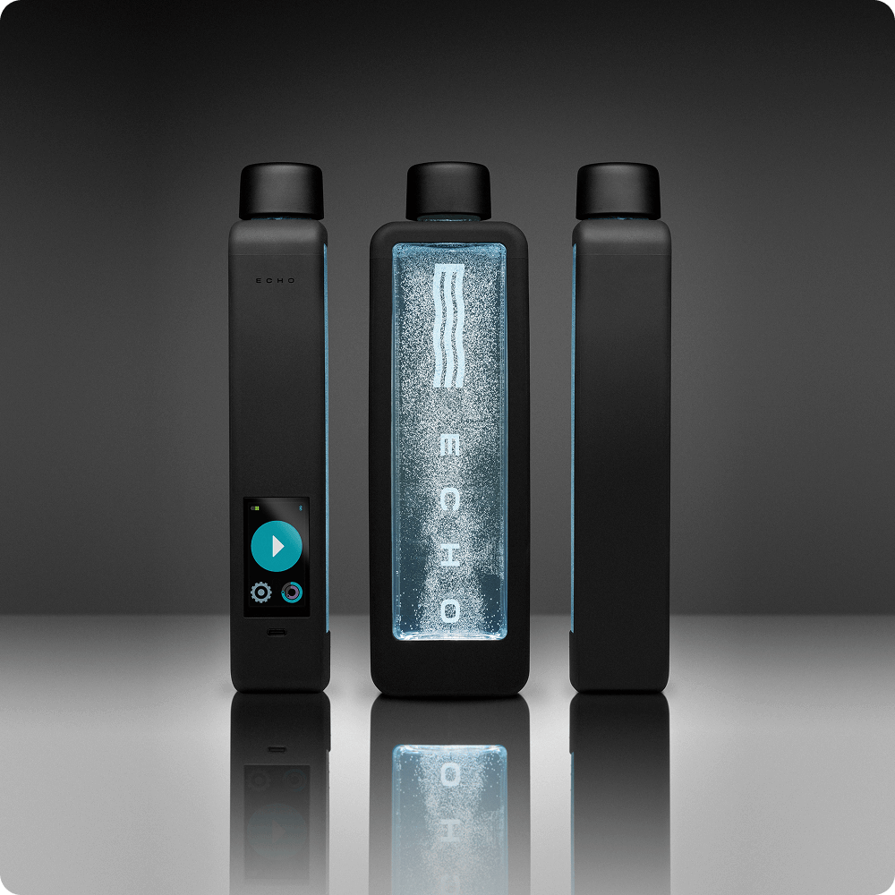 ECHO Flask Hydrogen Water Bottle 8ppm Molecular Hydrogen with Smart Tracking & Connectivity