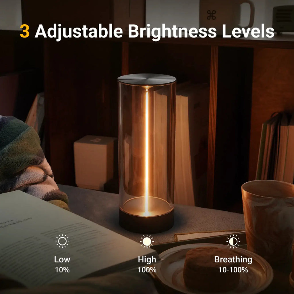 AUGE Light Minimalist Cordless LED Table Lamp USB-C Rechargeable with Magnetic Design