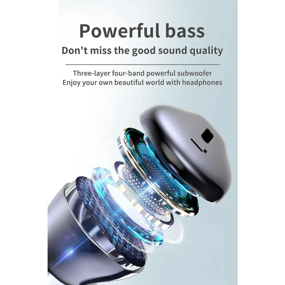 STEVVEX Wireless Bluetooth Earbuds with Touch Control & ANC