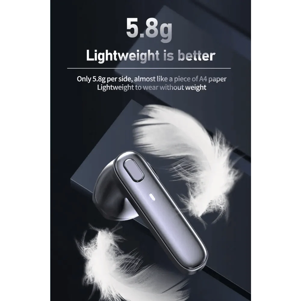 STEVVEX Wireless Bluetooth Earbuds with Touch Control & ANC