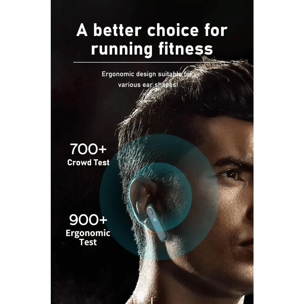 STEVVEX Wireless Bluetooth Earbuds with Touch Control & ANC