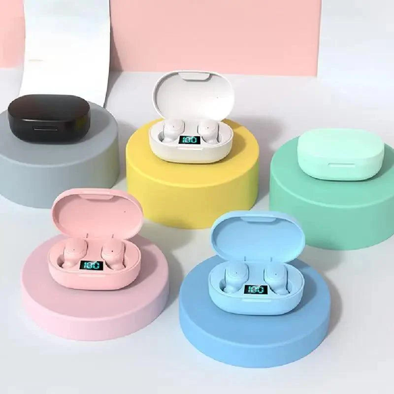 STEVVEX Wireless Earbuds with LED Display & Bluetooth 5.0