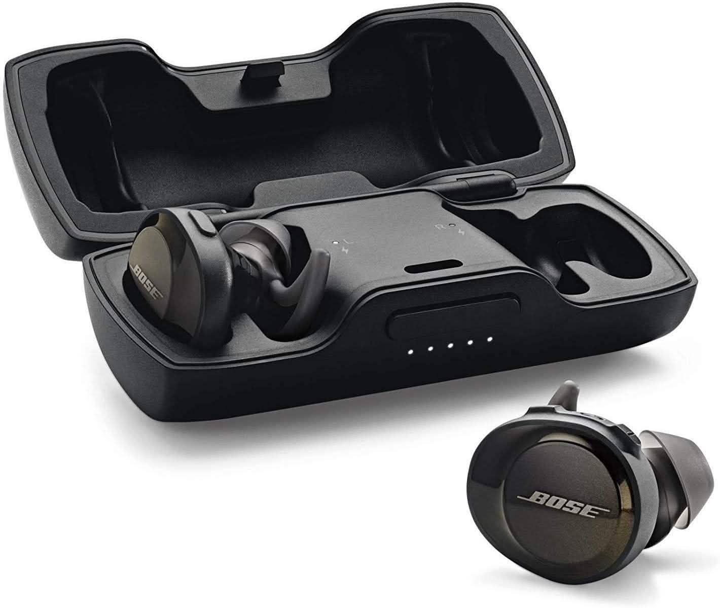 Bose SoundSport Free Truly Wireless Sport Earbuds – Black