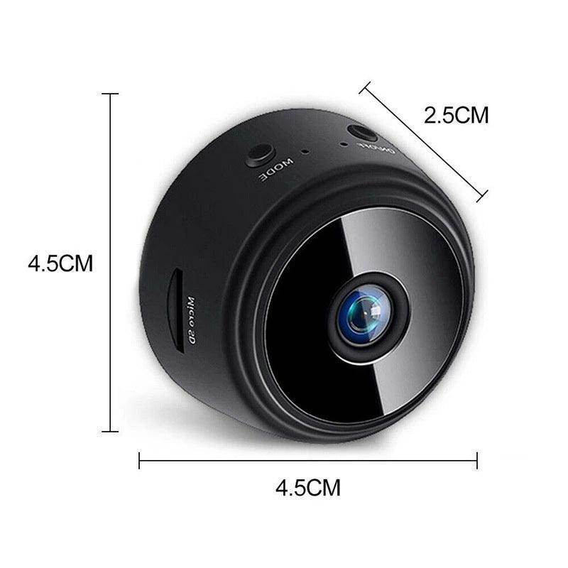 Mini Wireless Magnetic Security Camera 1080P HD with Night Vision, Motion Detection & WiFi App
