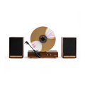 Fuse Audio GLD Vertical Vinyl Record Player with Bluetooth 5.3, 72W Speakers & Audio Technica Cartridge