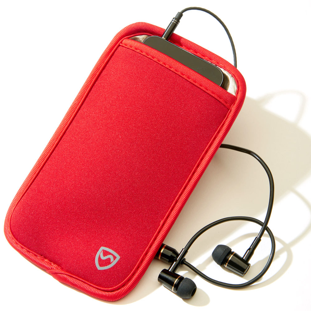 SYB Phone Pouch EMF Radiation Shielding Case with Belt Clip – 5G Tested up to 20GHz