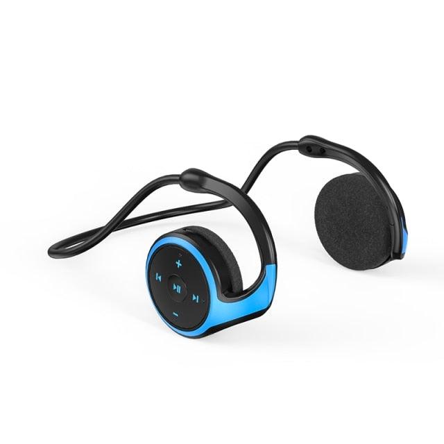 STEVVEX Wireless Sport Earbuds with Built-In MP3 & FM Radio