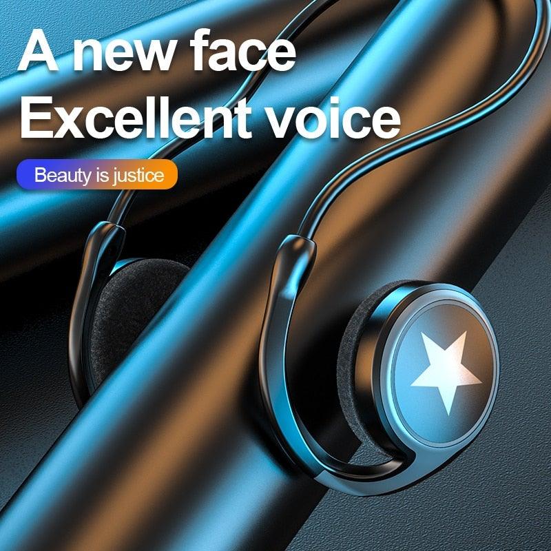 STEVVEX Wireless Sport Earbuds with Built-In MP3 & FM Radio
