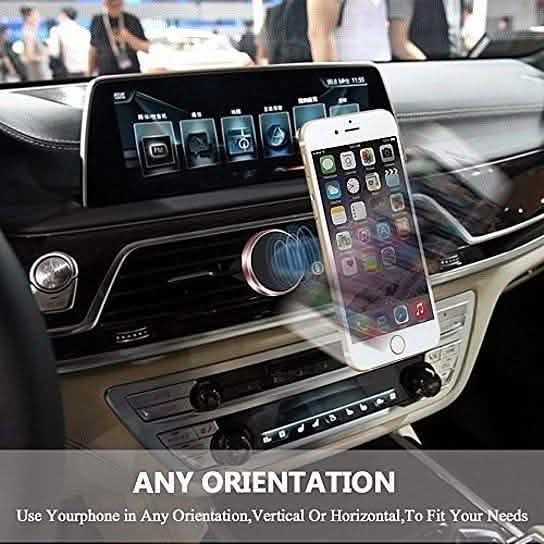 Universal Magnetic Smartphone Car Mount Air Vent Holder with 360° Rotation for All Phones